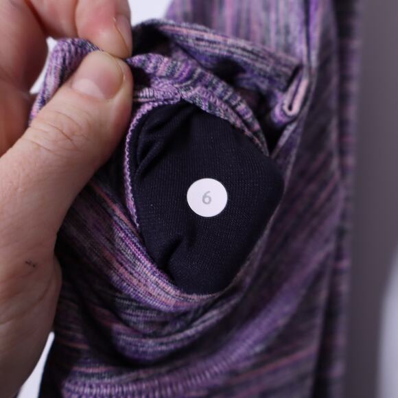 LULULEMON Wunder Under High-Rise Cropped Legging Blueprint Royal Ruby Women's 6 - Picture 9 of 9